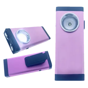 4.75" Pink Mini Stun Gun with Led Light 3 Million Volt