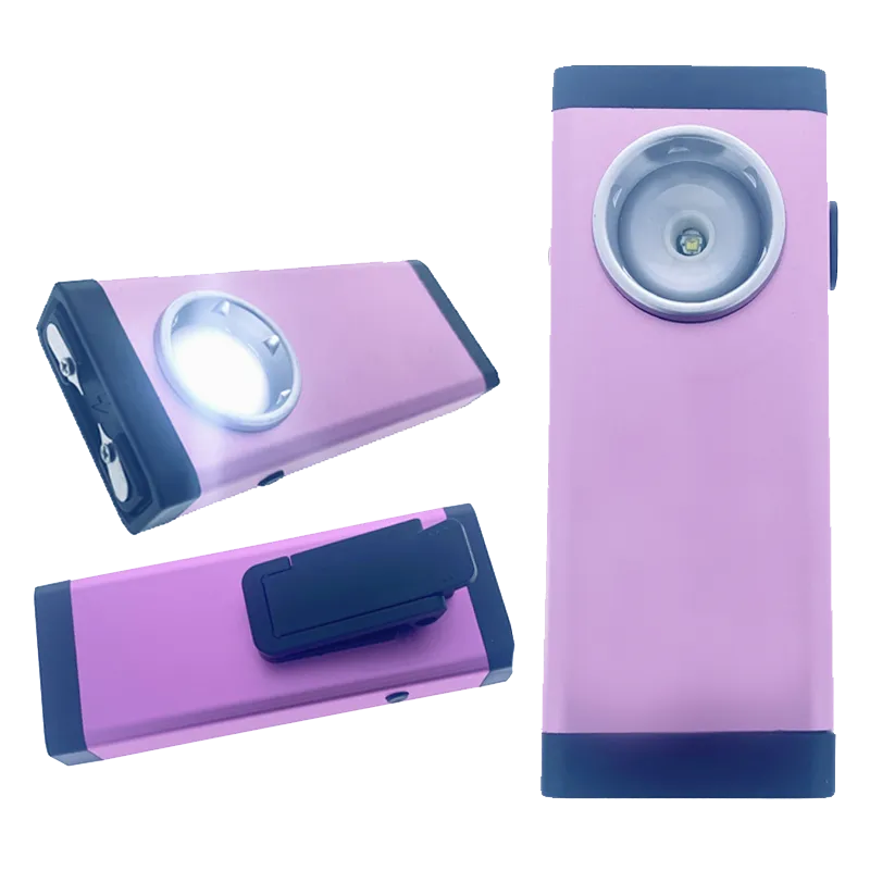 4.75" Pink Mini Stun Gun with Led Light 3 Million Volt