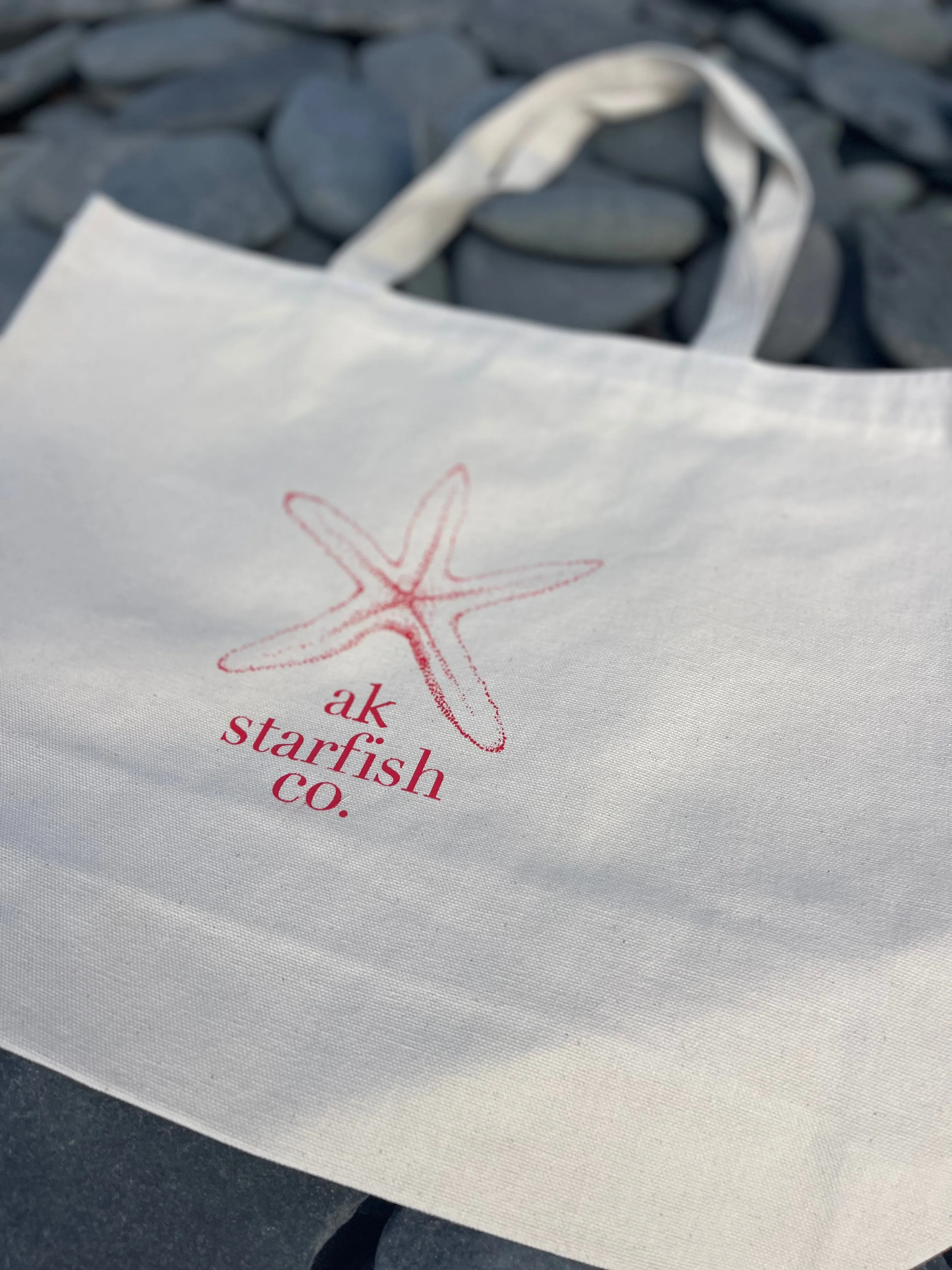 AK Starfish Co. Market Tote. $30.00