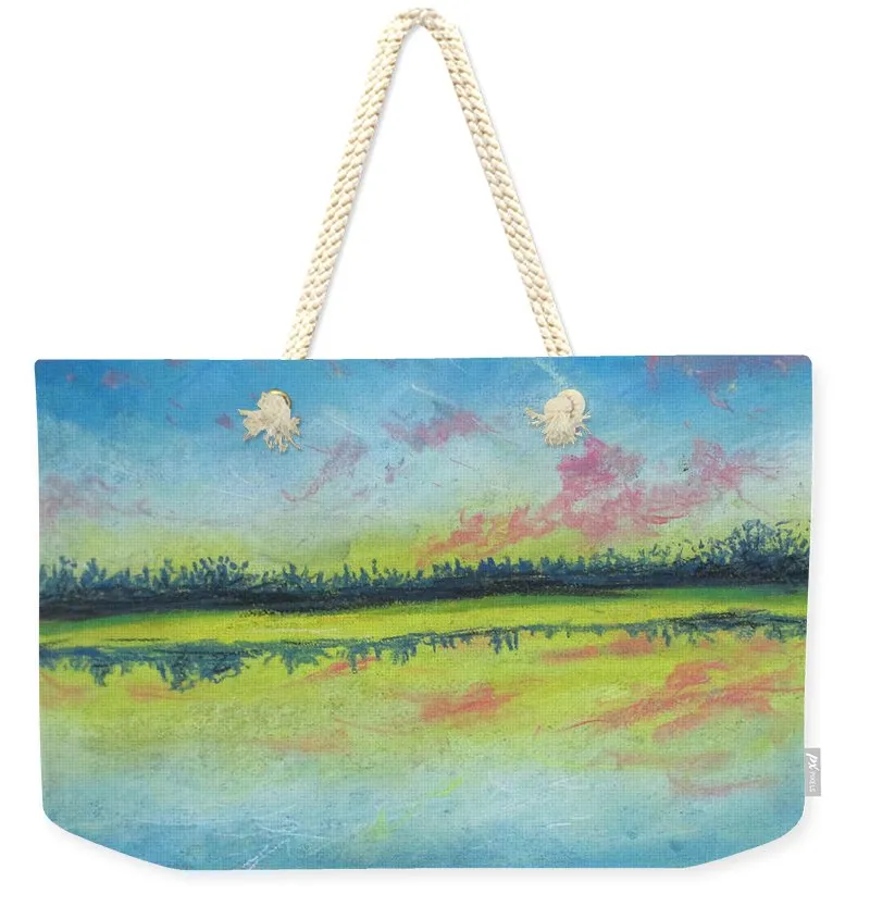 Aqua Findings - Weekender Tote Bag