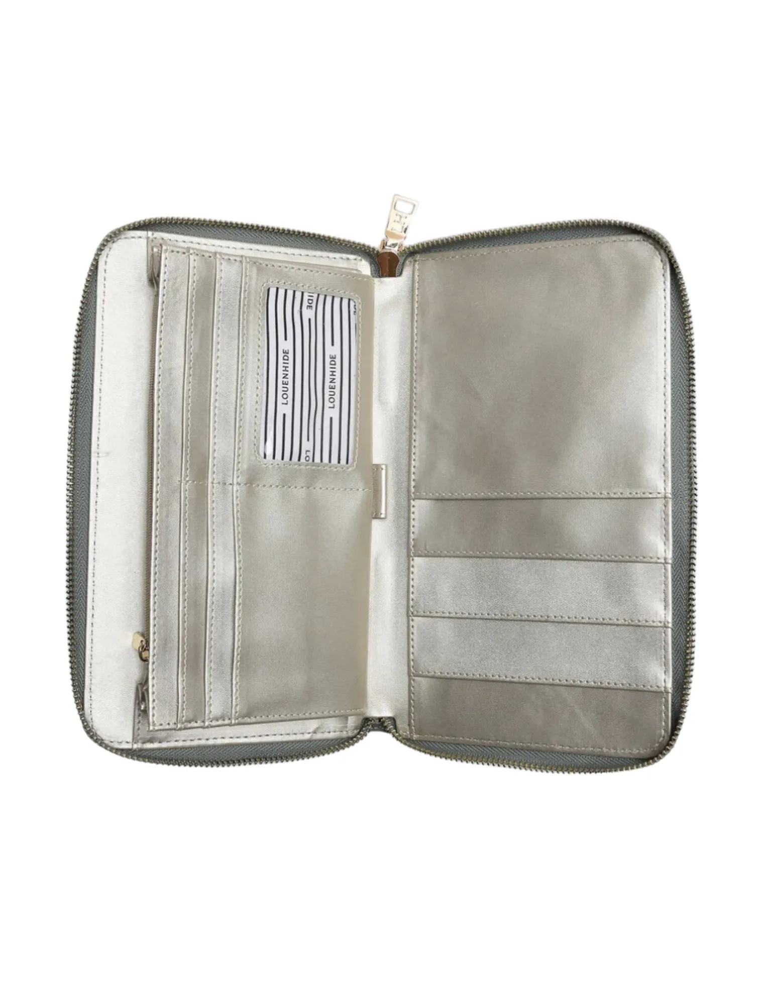 Arabella Travel Wallet - Sage Green - Louenhide