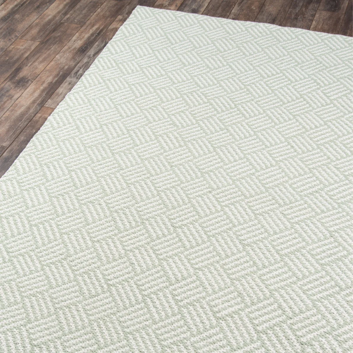 Baileys Beach Green All-Weather Indoor/Outdoor Area Rug