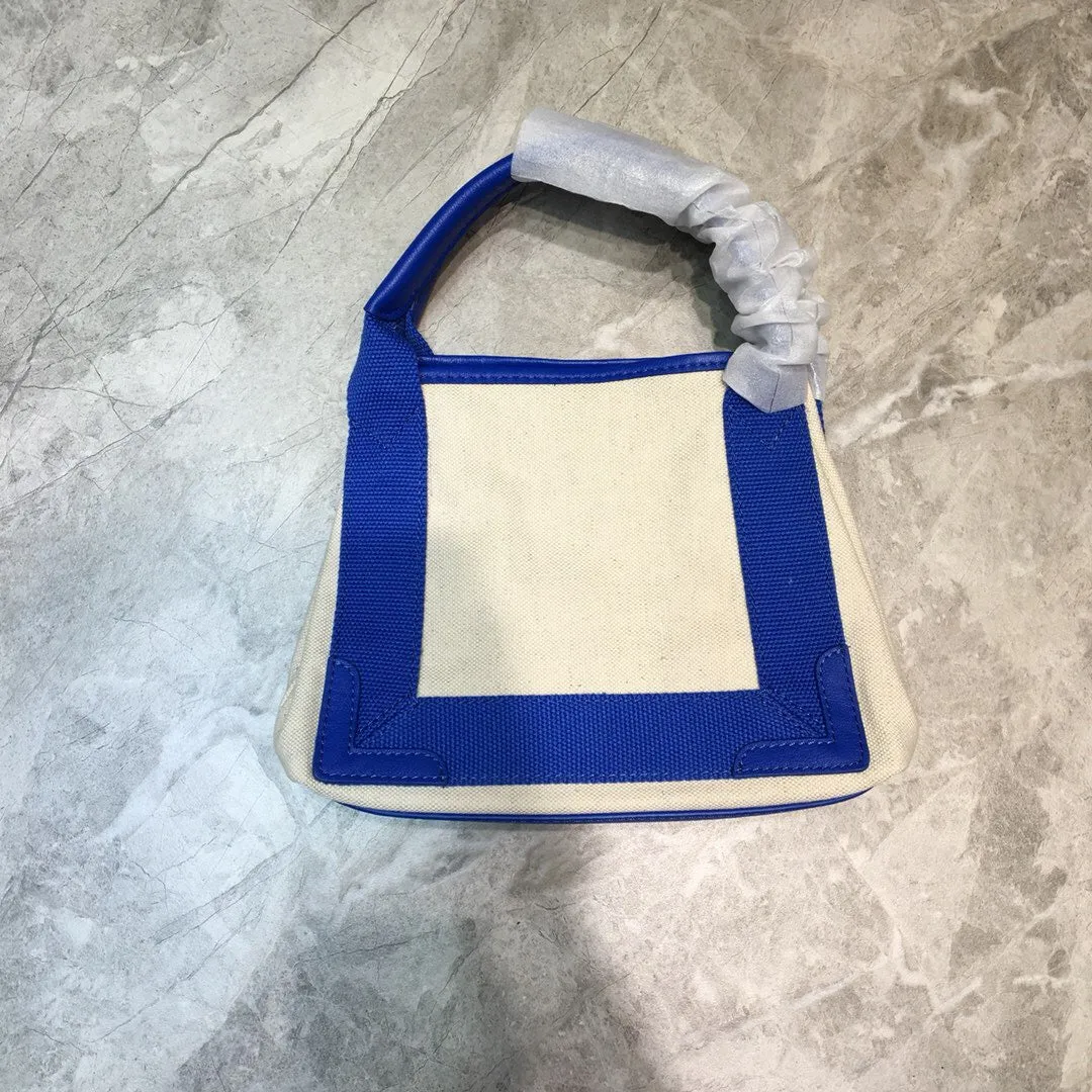 Balen Navy XS Tote Bag In Blue, For Women,  Bags 12.6in/32cm