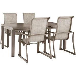 Beach Front 5 Piece Outdoor Dining Set