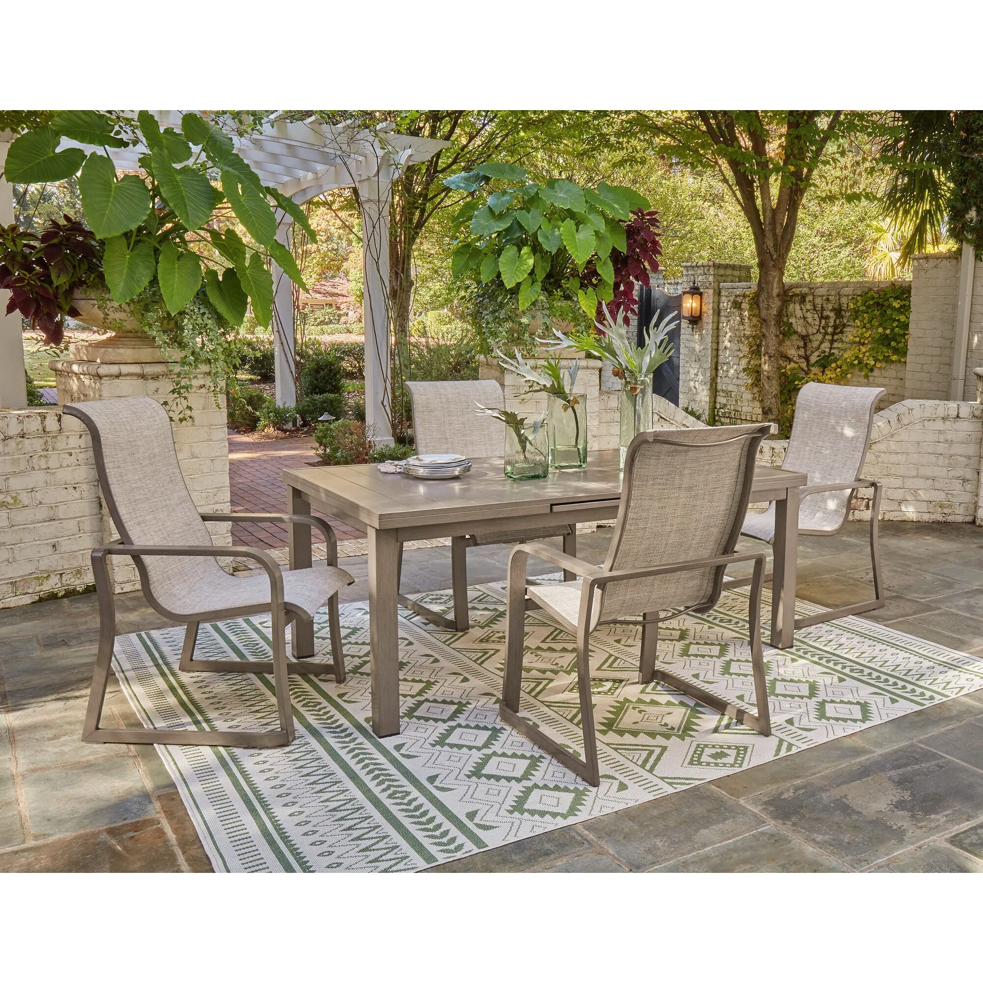 Beach Front 5 Piece Outdoor Dining Set