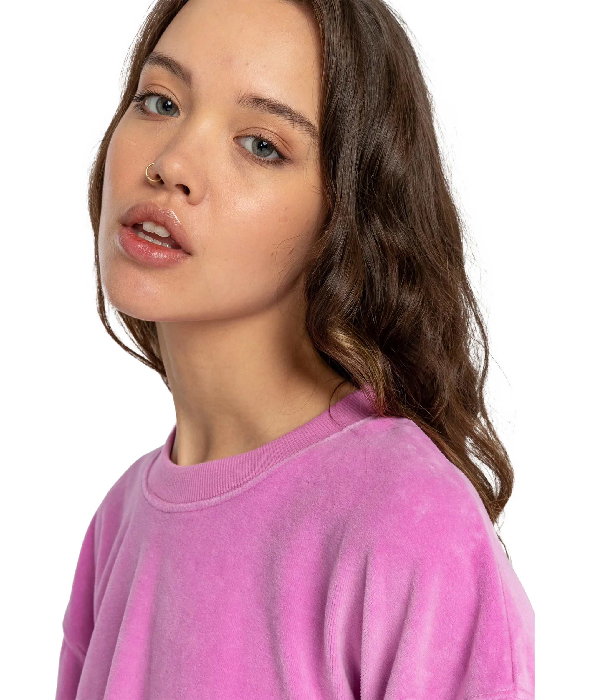 Beach Picnic Sweatshirt in Lush Lilac