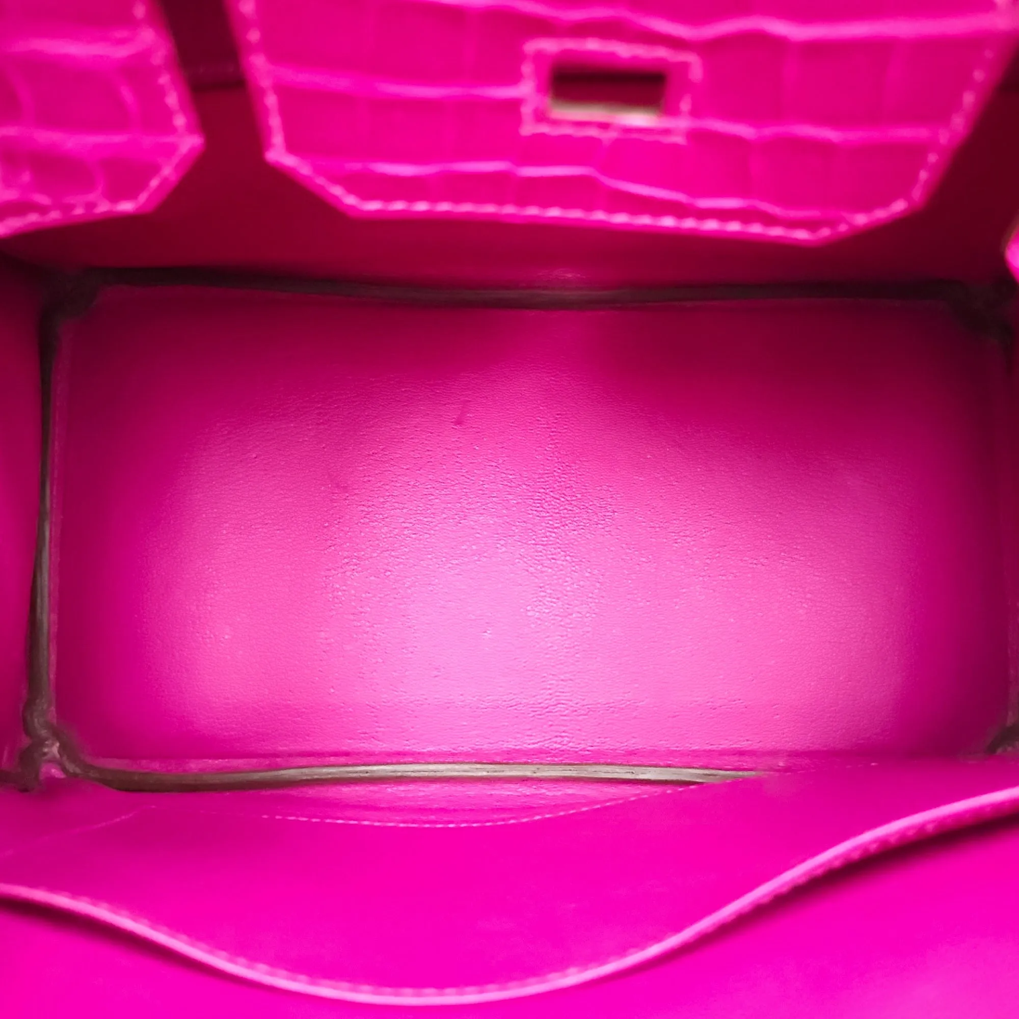 Birkin 30 Pink in Shiny Niloticus, Palladium hardware