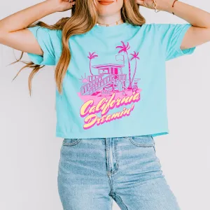 California Dreamin' | Relaxed Fit Cropped Tee