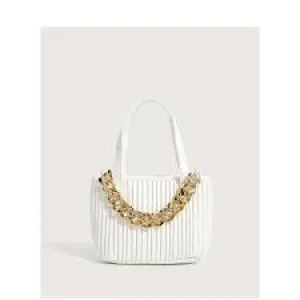 Casual Tote new Luxury Designer Stripes Shoulder bag.