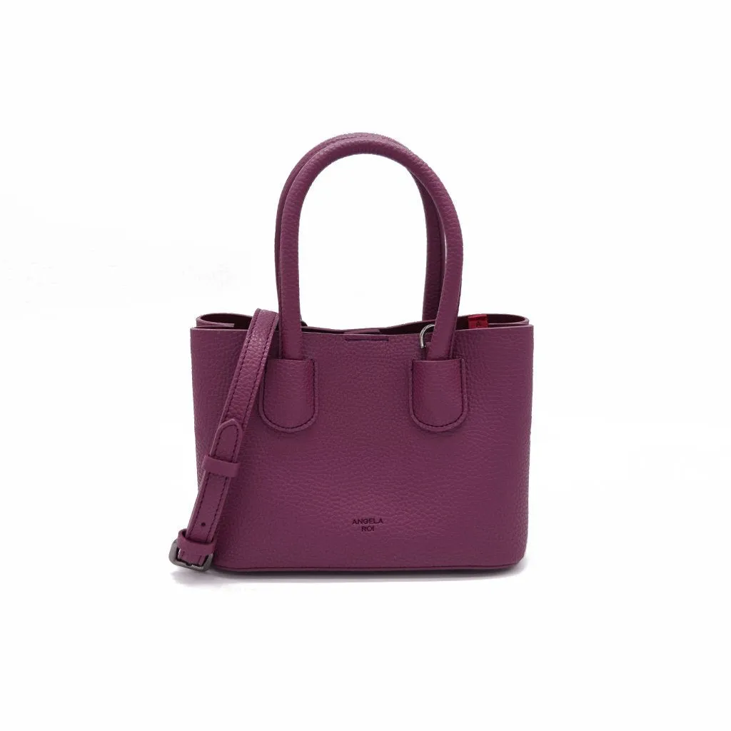 Cher Tote Micro with Signet in Purple