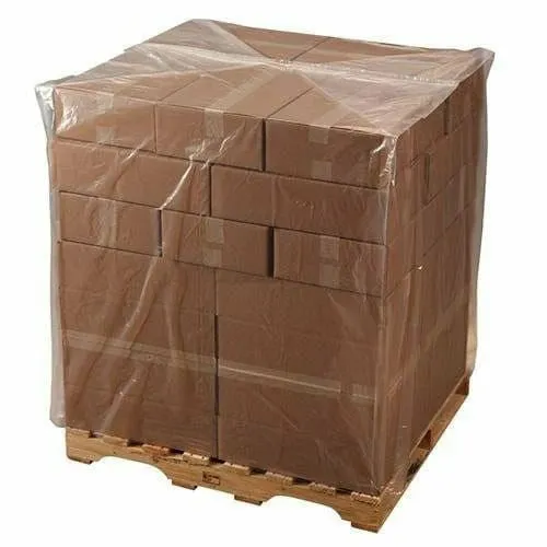 Clear Pallet Bags on a Roll 42 x 32 x 60 x 2 mil