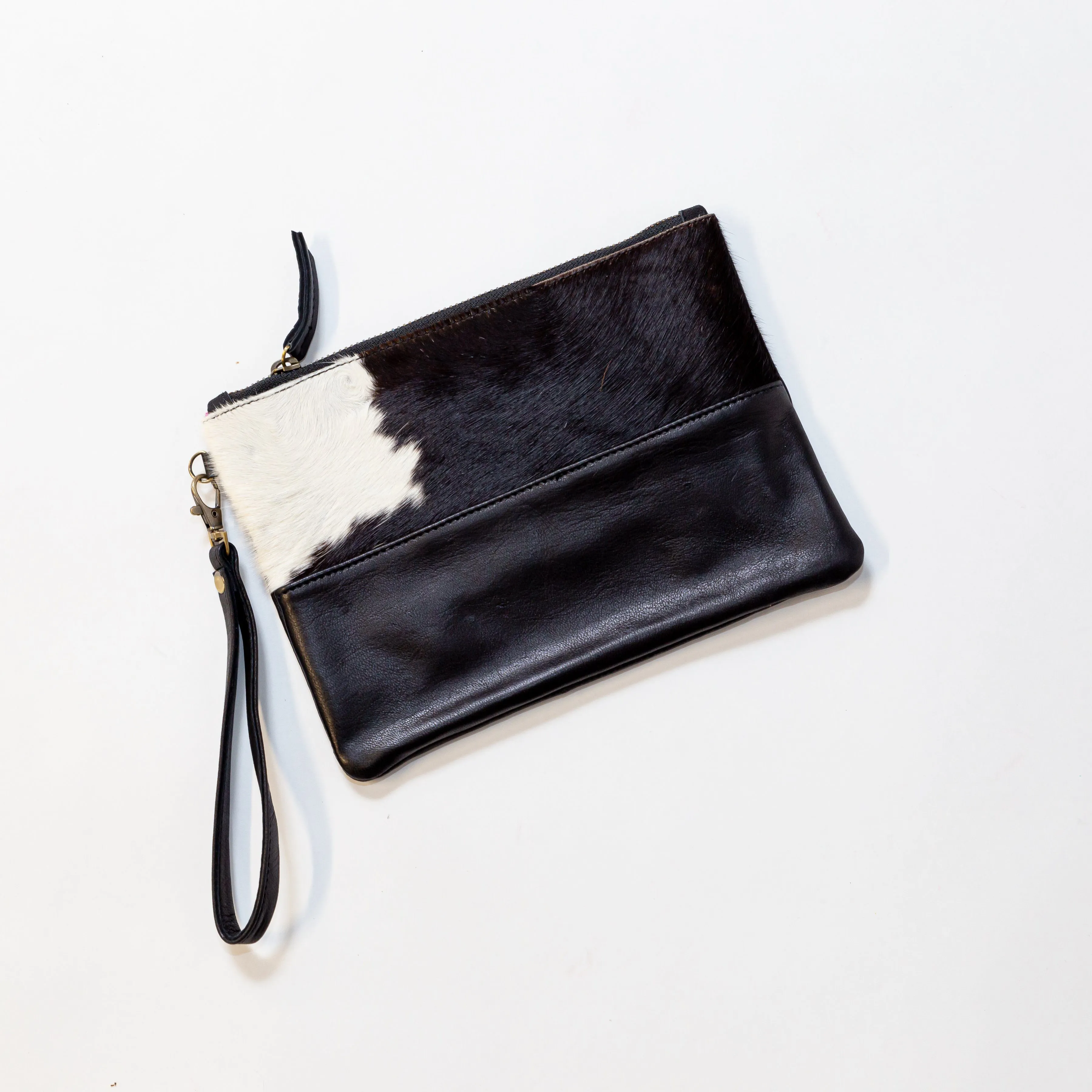 Cowhide Leather Envelope Purse