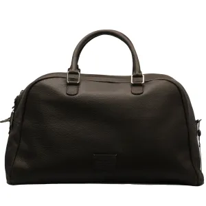 Dark Brown Full Grain Calf-Leather Weekender Bag - Anderson's