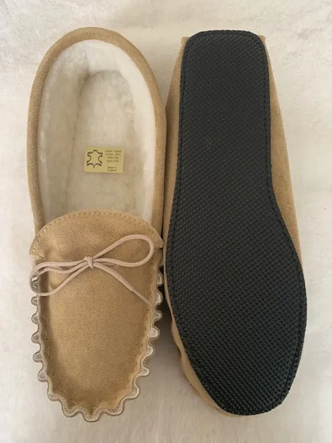 Extra Large Size Moccasin with Hard Sole | Malcolm