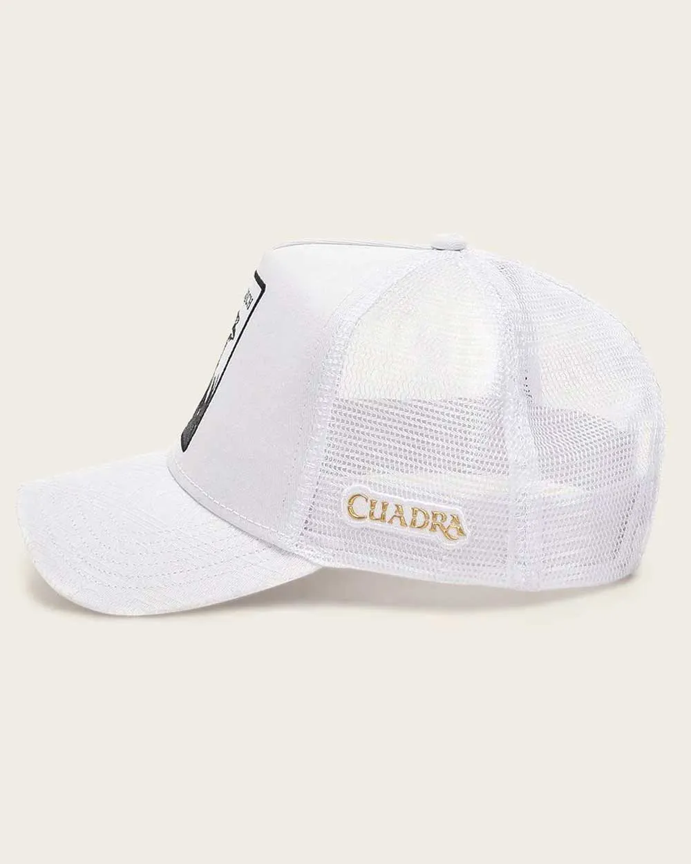 GOC00OS White Ostrich Cuadra Hat