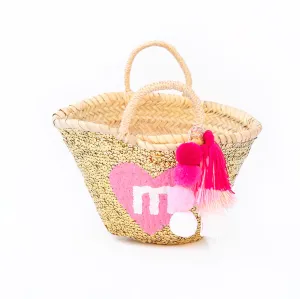 GOLD All-Sequin Beach Bag | Mini