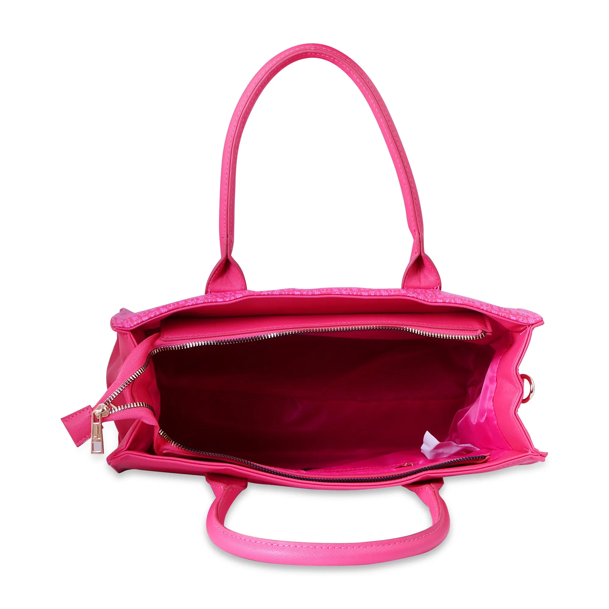 Hamster London Ted H Limited Edition Book Tote Hot Pink