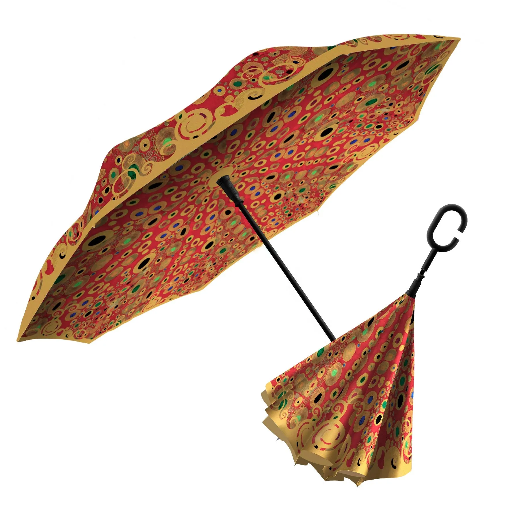 Klimt Hope II Auto Reverse Umbrella