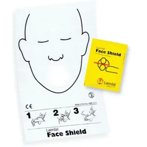 Laerdal Disposable CPR Face Shield Barriers 10/Box