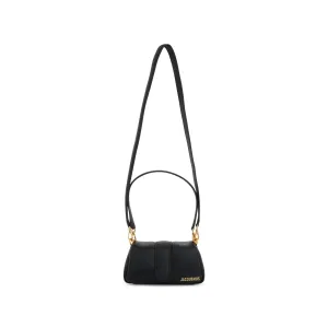 Le Petit Bambimou Leather Bag in Black