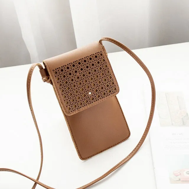 Luxury Handbags Women Bags Designer 2020 New Mobile Phone Bag Touch Screen Mobile Phone Bag Coin Purse Female Mini Bag