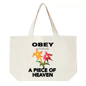 Obey A Piece of Heaven Tote Bag Cream