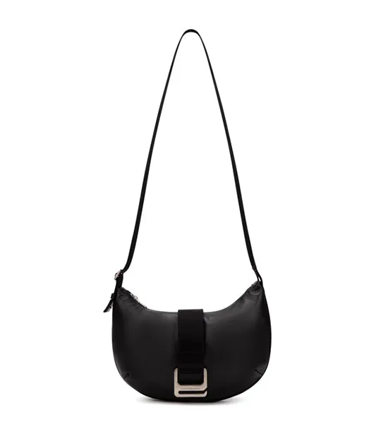 Off Duty Medium Crescent Bag Black