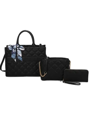 Out And About Purse Set In Black