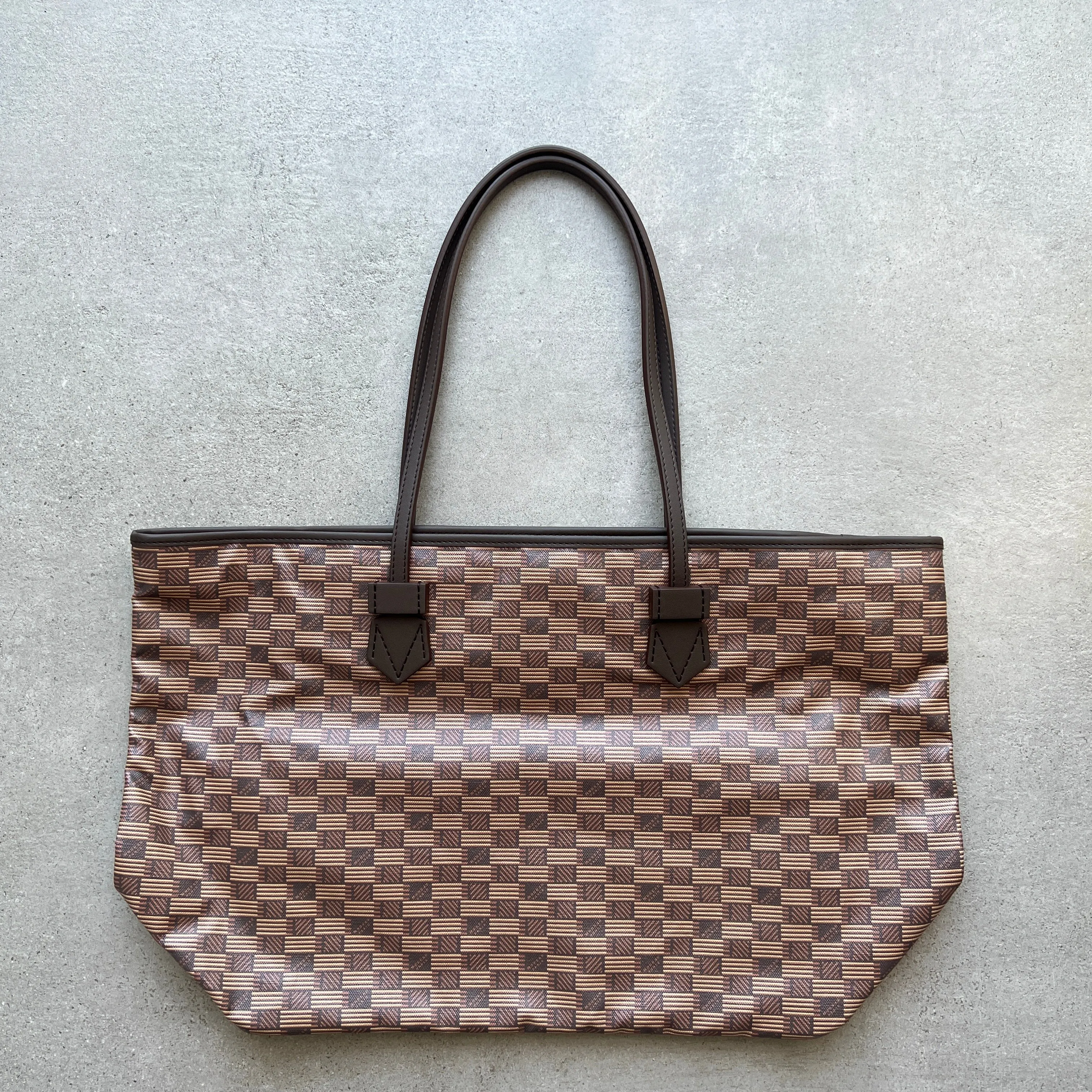 Saint Tropez Zip Tote GM, Chocolate