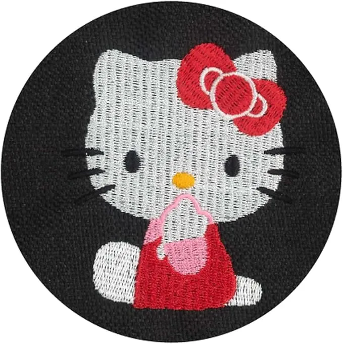 Sanrio - Dark Gray Crossbody Shoulder Bag (Hello Kitty)