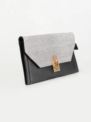 Textured Shiny Clutch