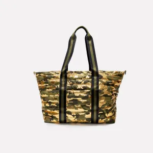 Think Royln - Wingman Shiny Camo Gold Tote Bag