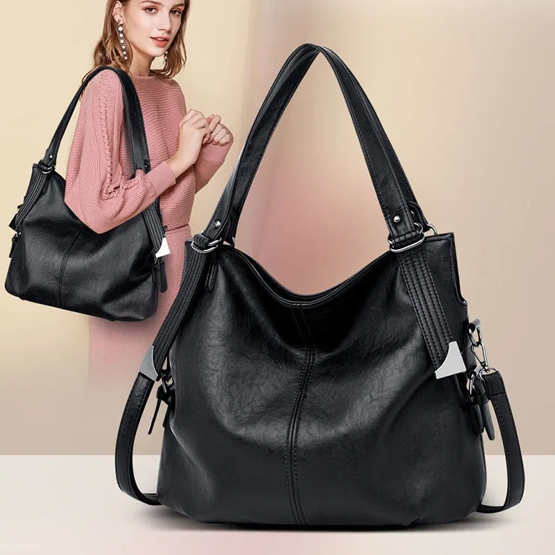 Women Bags Real Leather Luxury Ladies Shoulder Bag