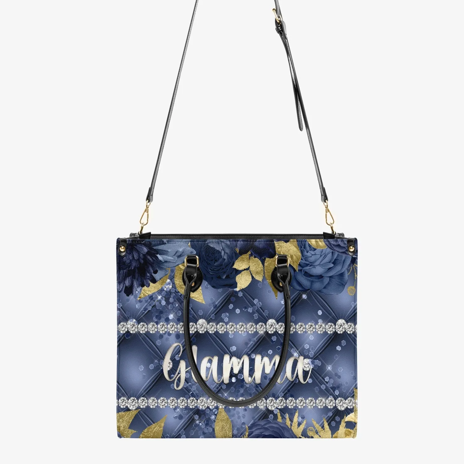 Women's Tote Bag - Navy Floral - Glamma