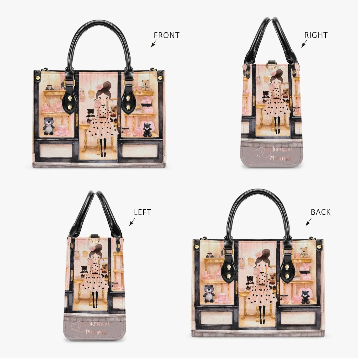 Women's Tote Bag - Shopping in Paris