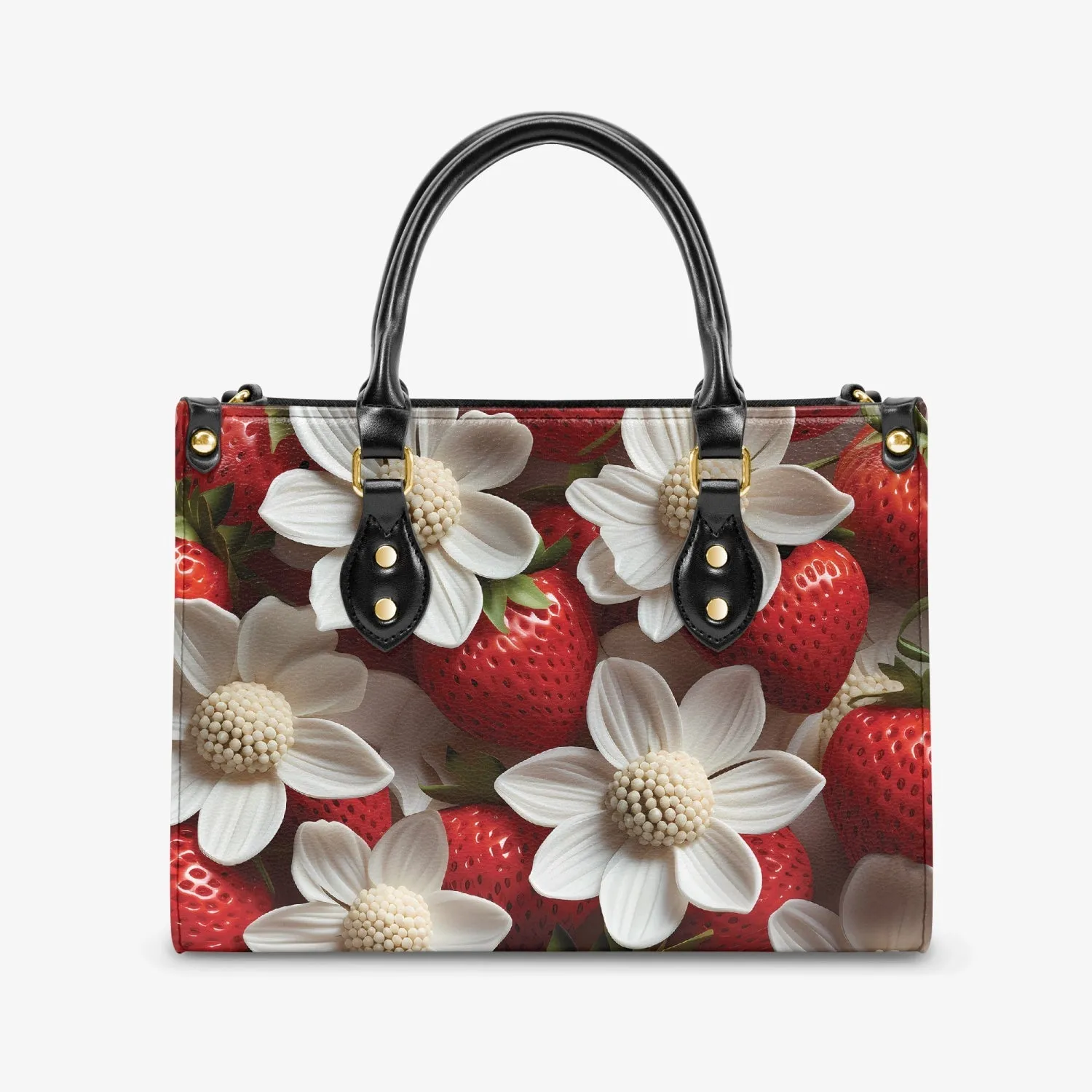 Women's Tote Bag - Strawberries and Cream